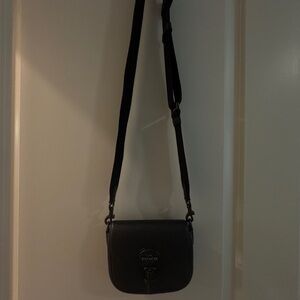 Coach Black Leather Crossbody Bag